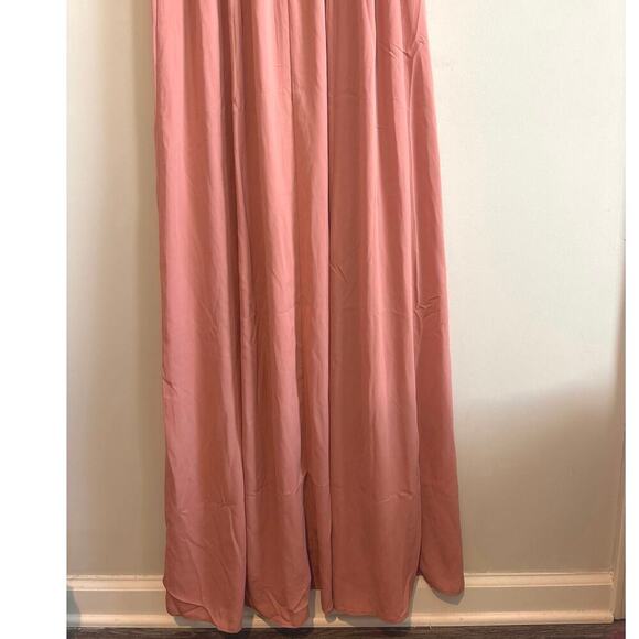 NWT Show Me Your MuMu Emily Empire Maxi Dress On Rustic Mauve Size Medium - Picture 8 of 8